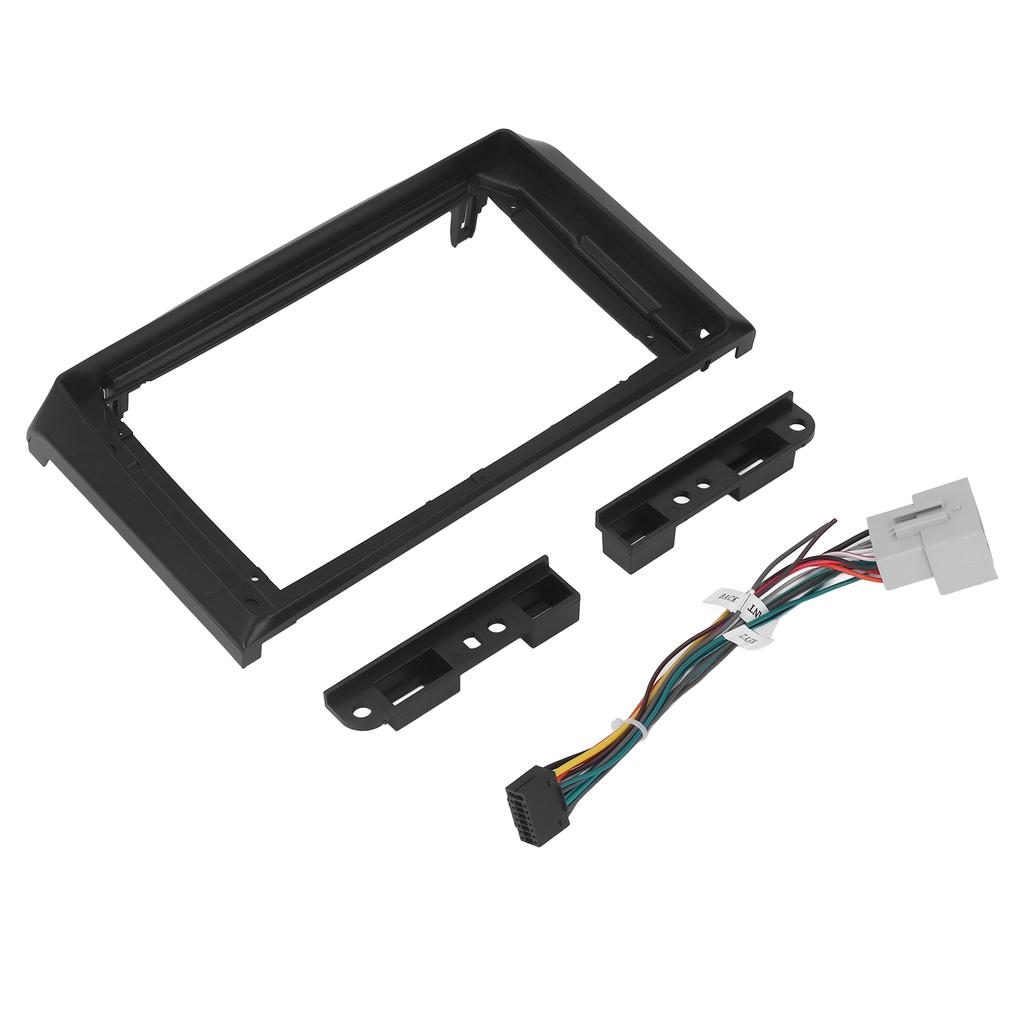 Car Navigation Panel Frame Dashboard Kit ABS Plastic Seamless Replacement for Aveo 2007?2011