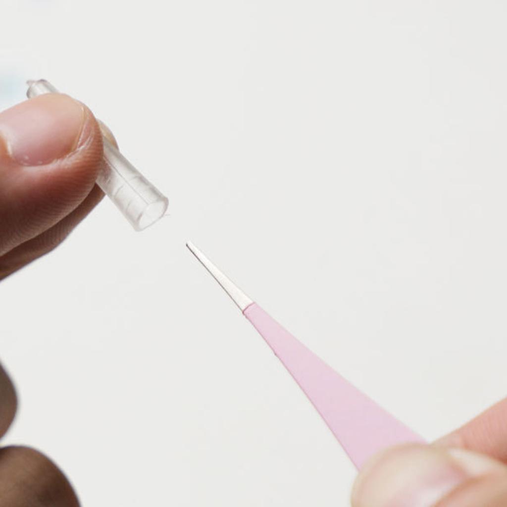 1pcs Macaron Colorful Stainless Steel Tweezers Straight and Bent Tips for Nails Eyelash Makeup DIY Sticker Tools