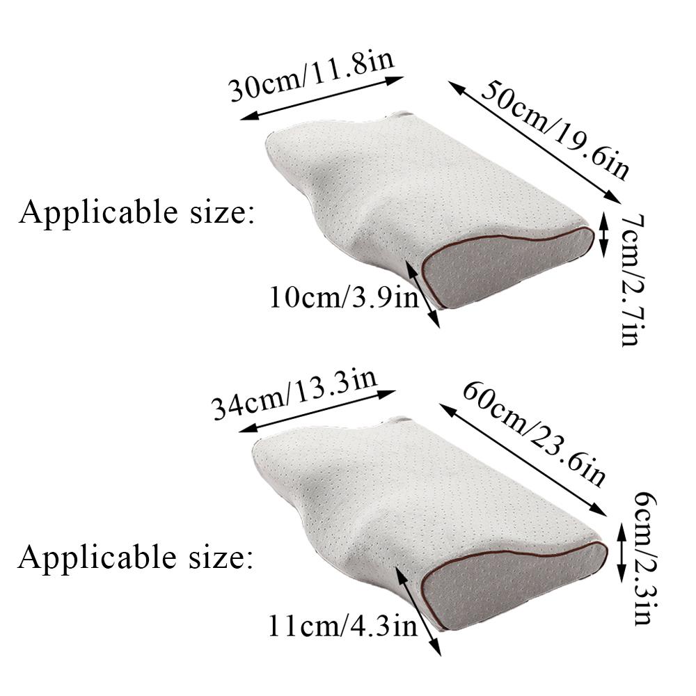 Memory Pillowcase Butterfly Shaped Pillow Cover Cushion Cover Child Adult Pillow Cover Washable Velvet Pillow Case Home Textile