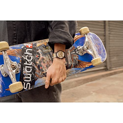 Swatch UNTITLED BY JEAN-MICHEL BASQUIAT NEW GENT SUOZ355 Watch