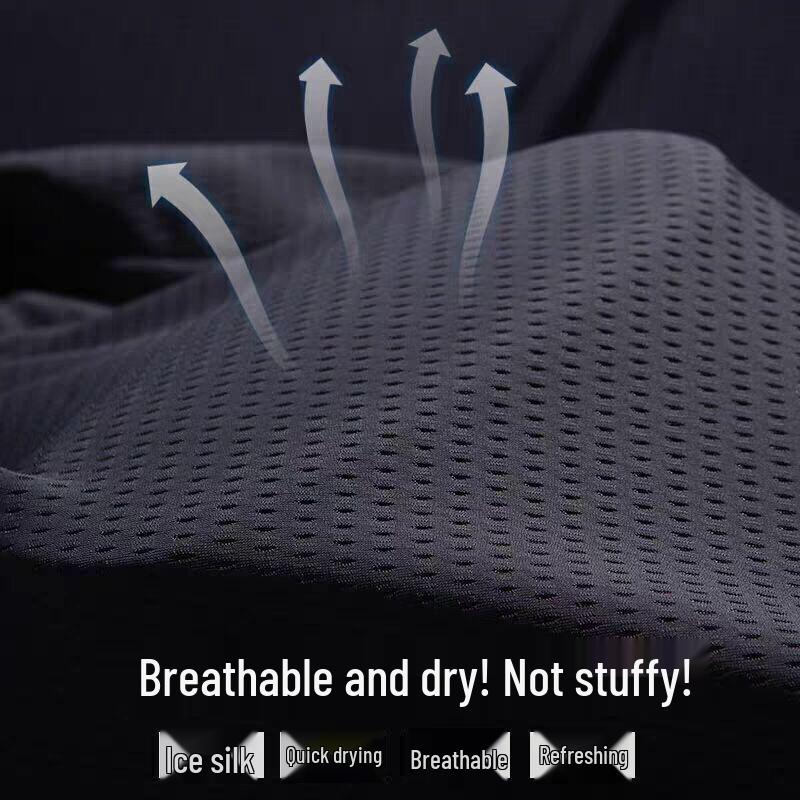 Pantalones de trabajo transpirables de secado rápido para hombre: holgados, duraderos y resistentes a la suciedad para el verano.