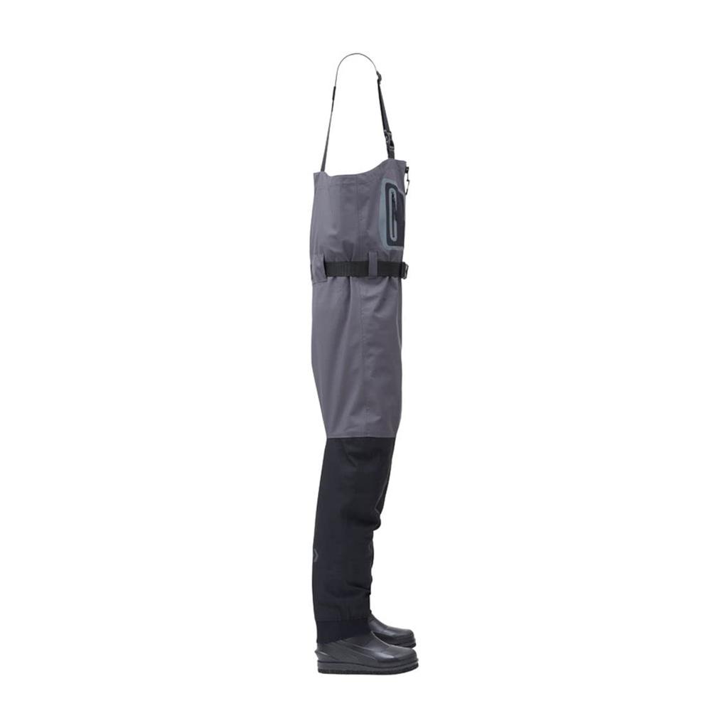 Daiwa Tight Fit Salt Breath Zip Waders Size S SW-4502B-T Black,