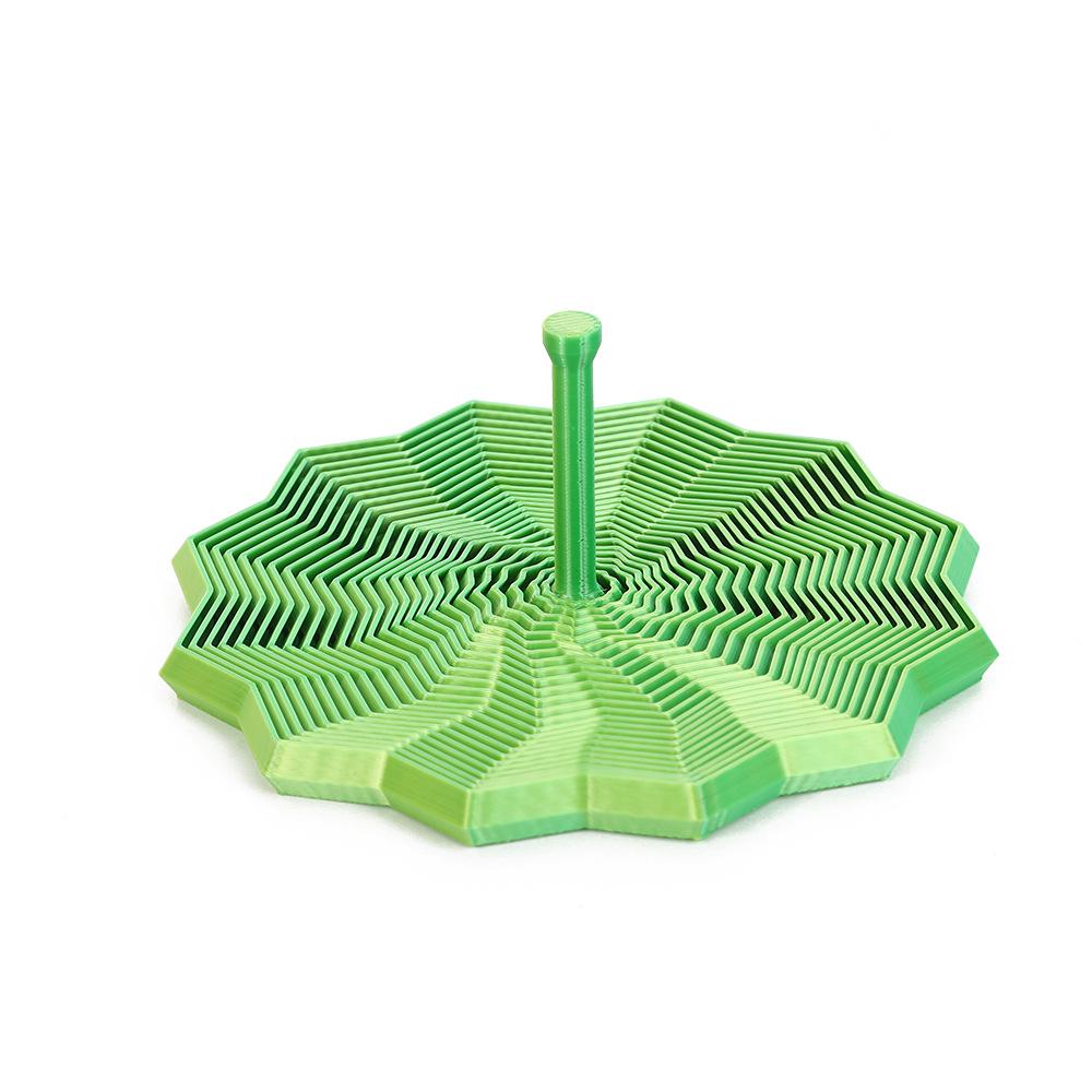 Polygonal Radish Tower: 3D Printed Foldable Star Tower Educational Toy for Kids