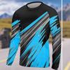 Fashion Men's Long Sleeve T-Shirt Outdoor Men's Running Top Fitness Top Quick-Drying Men's Clothing