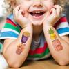 63pcs Temporary Tattoo Jam Jar Temporary Tattoo Stickers Beverage Can Cookie Jar Cartoon Sweet Jar For Shoulders Adults