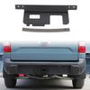 1 Piece Set Aluminum Alloy Car Rear Bumper Cover Plate Trailer Side Dust Cover 4/7-Pin Connector Hitch For Ford Maverick  +