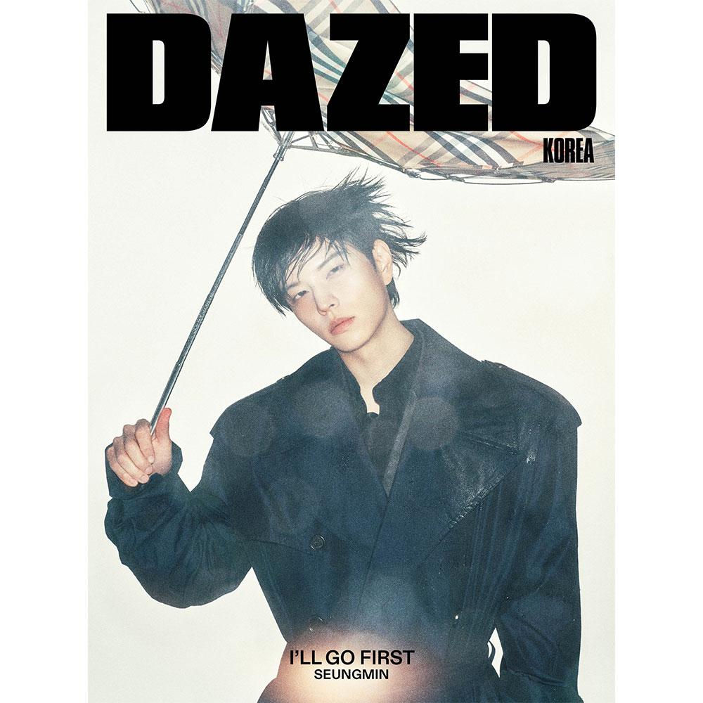 Предзаказ журнала Dazed & Confused Ноябрь 2026 SEUNGMIN из Stray Kids на обложке B ver. gray