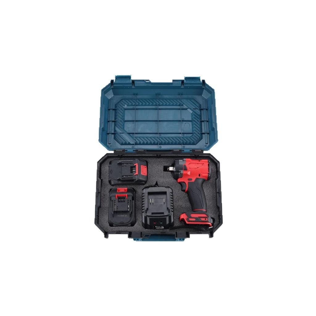 350N High-Power Brushless Electric Impact Wrench with Lithium Battery for Auto Repair
