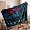 Warm Flannel BlanketFriday the 13th Jason Voorhees Soft Cozy Throw Blanket for Bedroom Couch
