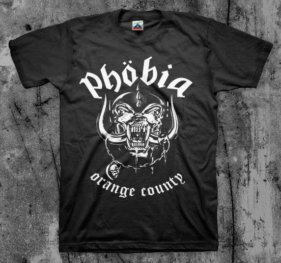 Phobia  Orange County  T shirt Unisex T-Shirt S