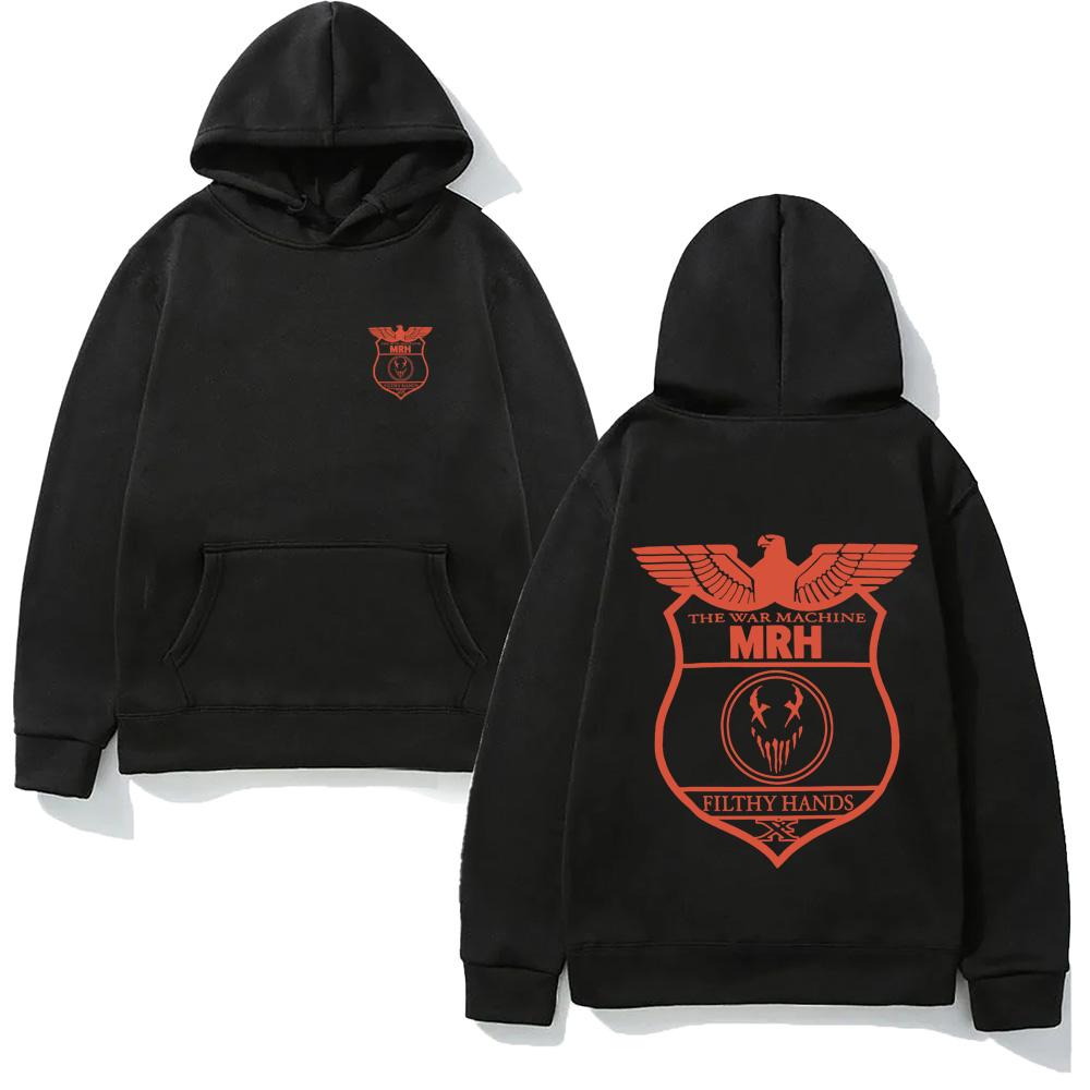 

WAR MACHINE HOODIE Army Ranger Selection Camp HighQuality Moletom Autumn/Winter with Hooded Fleece Harajuku Comfortable Hoody XS чёрный