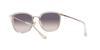 Gafas de Sol Coach Oro Claro con Cristales y Rosa Degradado Gris Oscuro Talla 54 HC7135, Lentes,