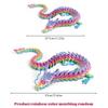 2Pcs 3D Printed Full Articulated Dragon Model Colored Desktop Dragon Ornament Conjoined Dragon Ornaments Gift for Friend