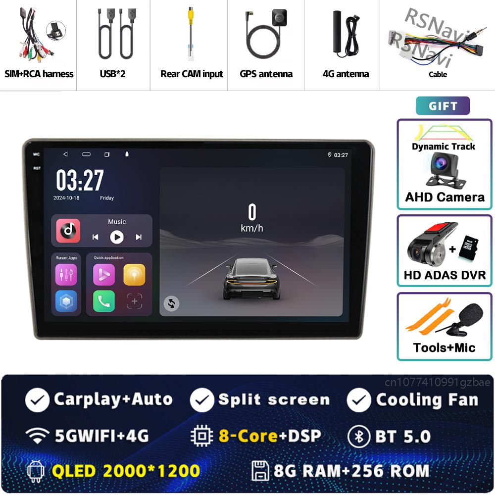 Android 14 Carplay Car Radio For Nissan Cube 3 Z12 2008 - 2020 Multimedia Video Player Navigation GPS Stereo 2Din DVD 360 Camera
