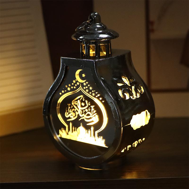 2026 Ramadan Decoration Led Lantern Light Eid Mubarak Star Moon Castle Lights Eid Mubarak For Ramadan Kareem Home Decor
