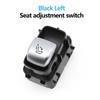 Black Beige Car Left Right Side Seat Asjustment Switch Button For Mercedes BENZ C GLC Class W205 W253 2015-2022 20590521139051