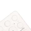 1Pcs  Square Tattoo Ink Cup Stand Holder Permanent Makeup Microblading Pigment Tattoo Storage Caps Rack Tools