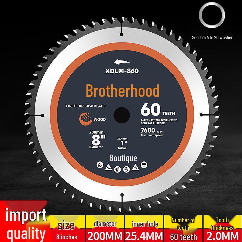 Imported Hard Alloy Circular Saw Blade for Wood and Table Saws