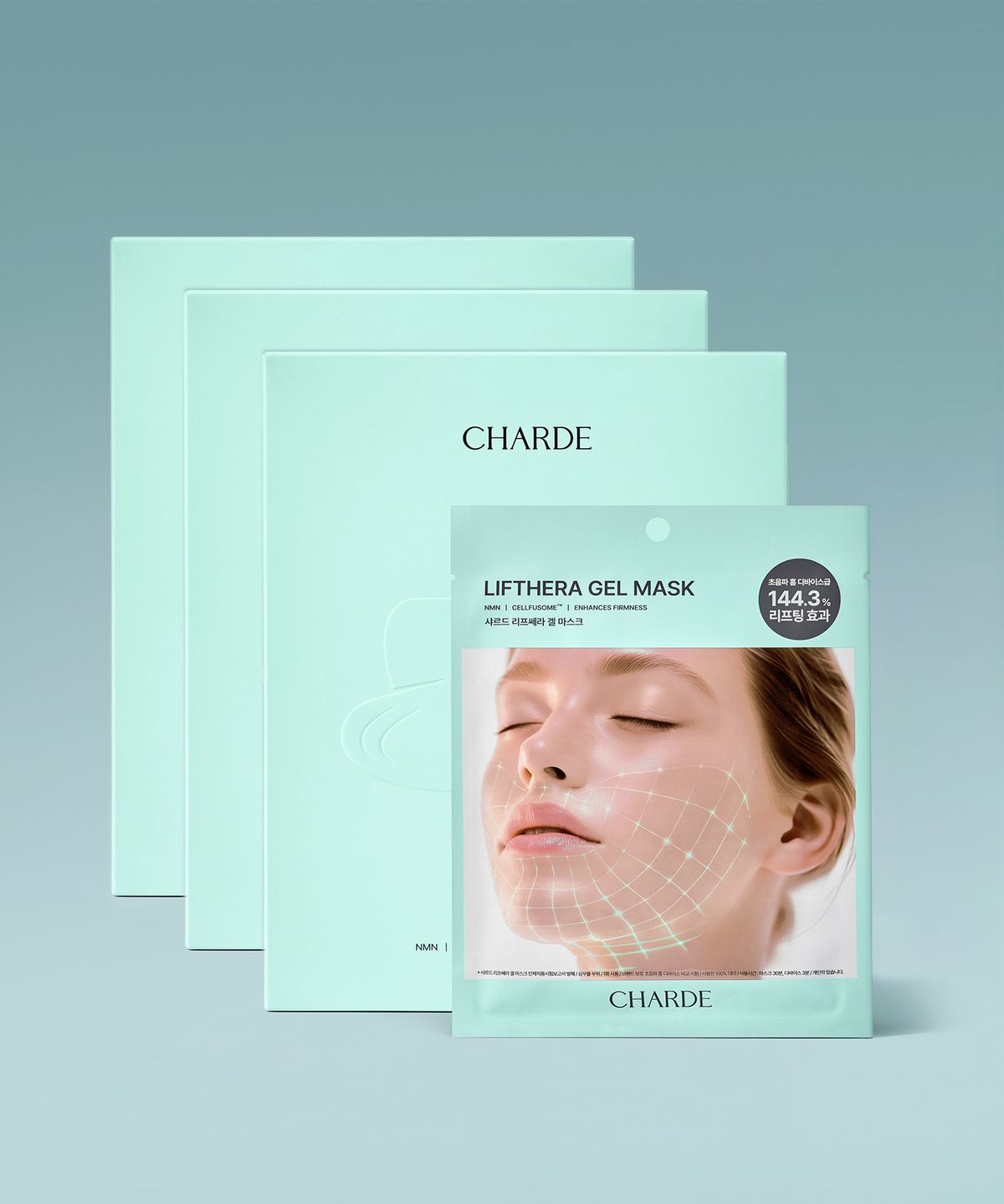 [3 Packs] Liftsera Gel Mask 1 Box (5 Sheets)