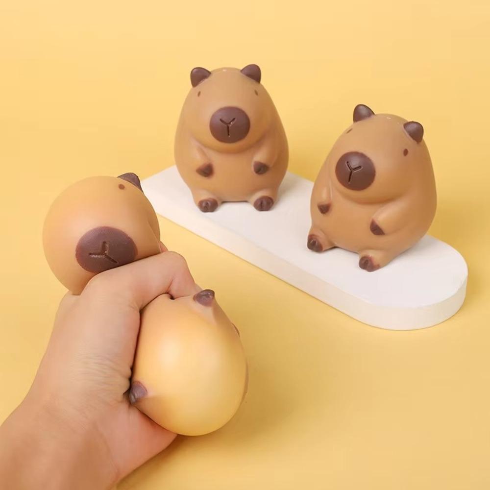 Slow Rebund Capybara Squeeze Toys Cartoon Fidget Sensory Toy New Decompression Toys  Kids Adults