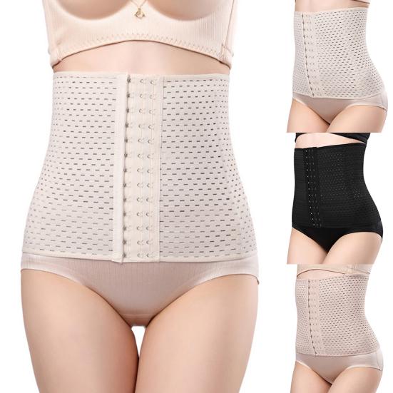 Allenamento in vita per il controllo della pancia sottile e traspirante da donna?Corsetto modellante per il corpo