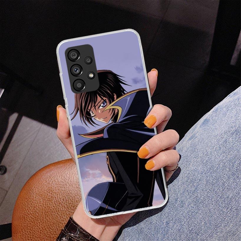 Code Geass Anime Phone Case For Samsung Galaxy A52 A32 A22 A12 A51 A31 A50S A30S A20S A10S Note 20 Ultra 10 Plus S10 A72 A71 Gal