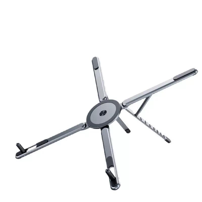 

Universal Magnetic Aluminum Alloy Stand for Tablets, Notebooks, and Phones