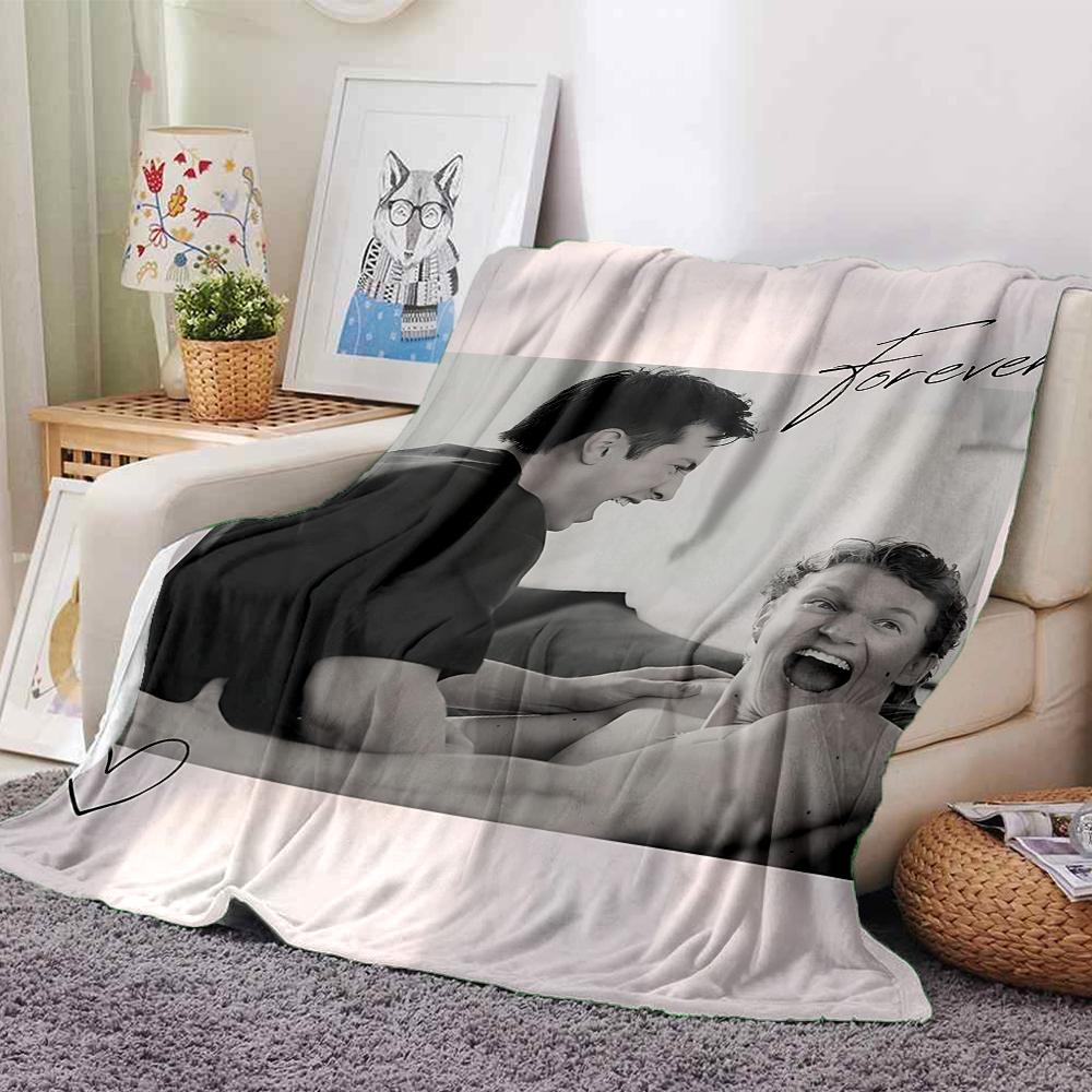 Forever Laughter Friendship Blanket Soft Throw Blanket For Home Bedroom Bed Sofa Travel Office Solid Christmas Blanket