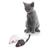 12Pcs Fur Mouse Squeaky Sound Mice Rat Toy For Pet Cat Kitten Puppy Playing