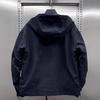 Men's High-End Loose Hooded Windbreaker: Versatile Casual Street-Style Jacket for Spring & Autumn