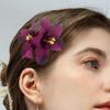 Haarspange, Urlaub am Meer, Orchidee, elegante und charmante Blumenspange, vielseitiges DIY-Accessoire für Mädchen