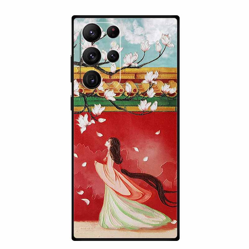 3D Emboss Case For Samsung Galaxy S25 Ultra Phone Case Soft Silicone Coque For Samsung S25 S23 S22 S24 Ultra Back Cover Case Bag