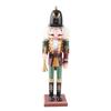 Xmas Wooden Nutcracker Figures 12 Inch Nutcracker Ornament Xmas Decorations Gift