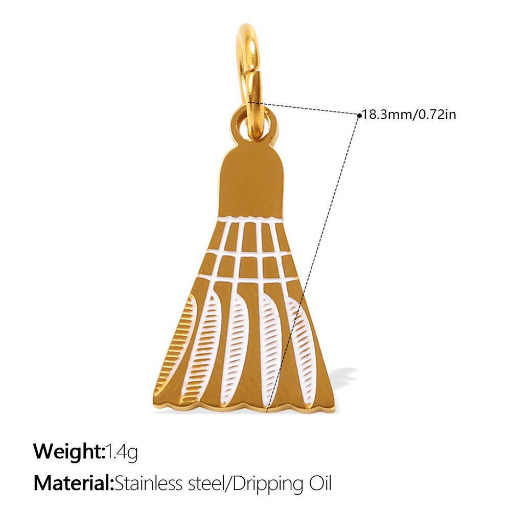 European and American Fun Shape Oil Drop Pendant Vehicle Sports Elements Colorful Color Scheme Personalized DIY Pendant