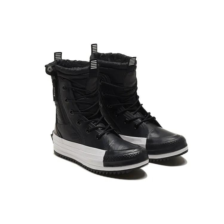 Converse Womens All Star MC Boot High 'Water Repellent - Black White' (women's sizes) Black / Black / White Skate Shoes 569380C