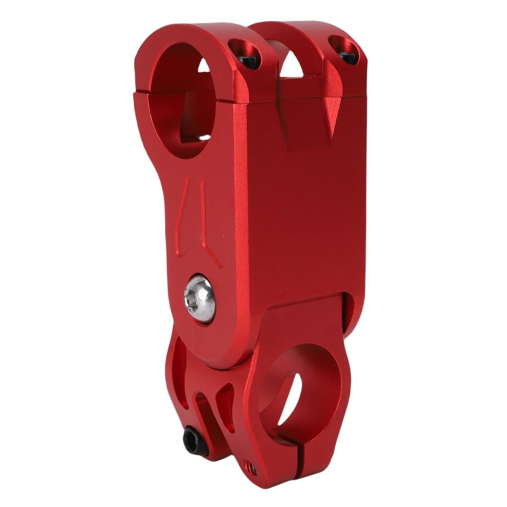 Bike Stem Red Aluminum Alloy Shock Absorbing Bicycle Handlebar Stem for Mountain Bike Road Bike