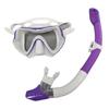 Unisex Large Frame Silicone Diving Mask & Snorkel Set