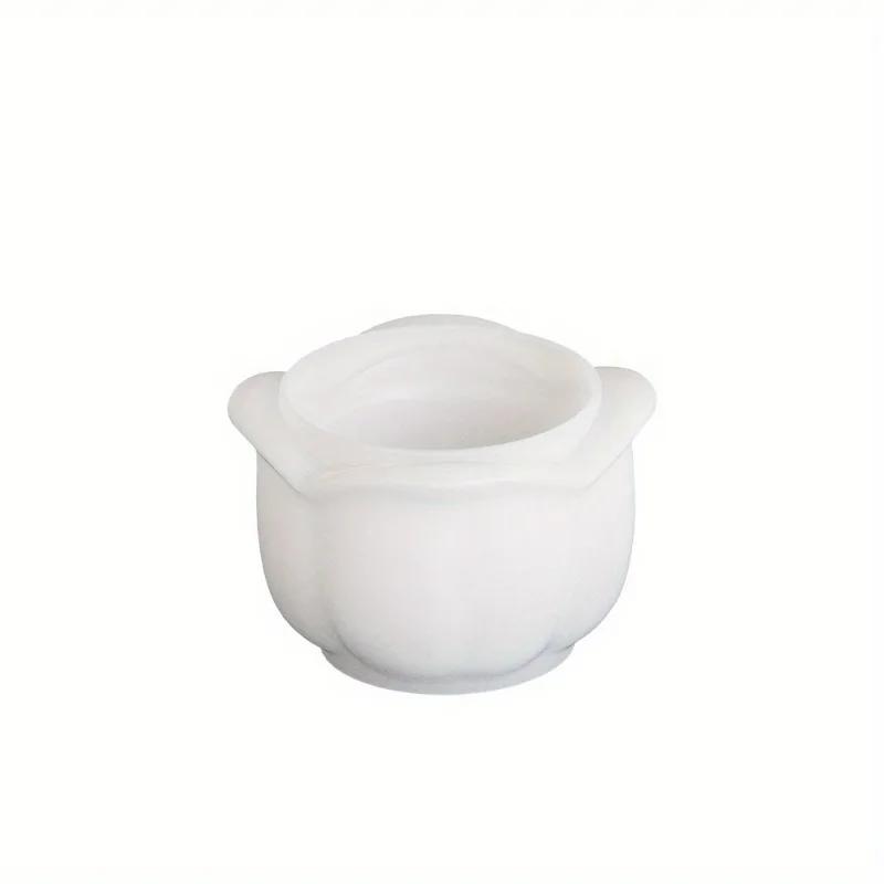 

Розовая чашка для свечи зеркальная силиконовая форма сделай сам ароматерапия гипсовый подсвечник цветочный горшок украшение банка для хранения домашние поделки украшение A