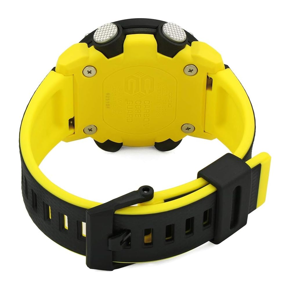 Casio G-Shock GA-2000-1A9 Men's Watch Carbon Core Guard Structure Yellow