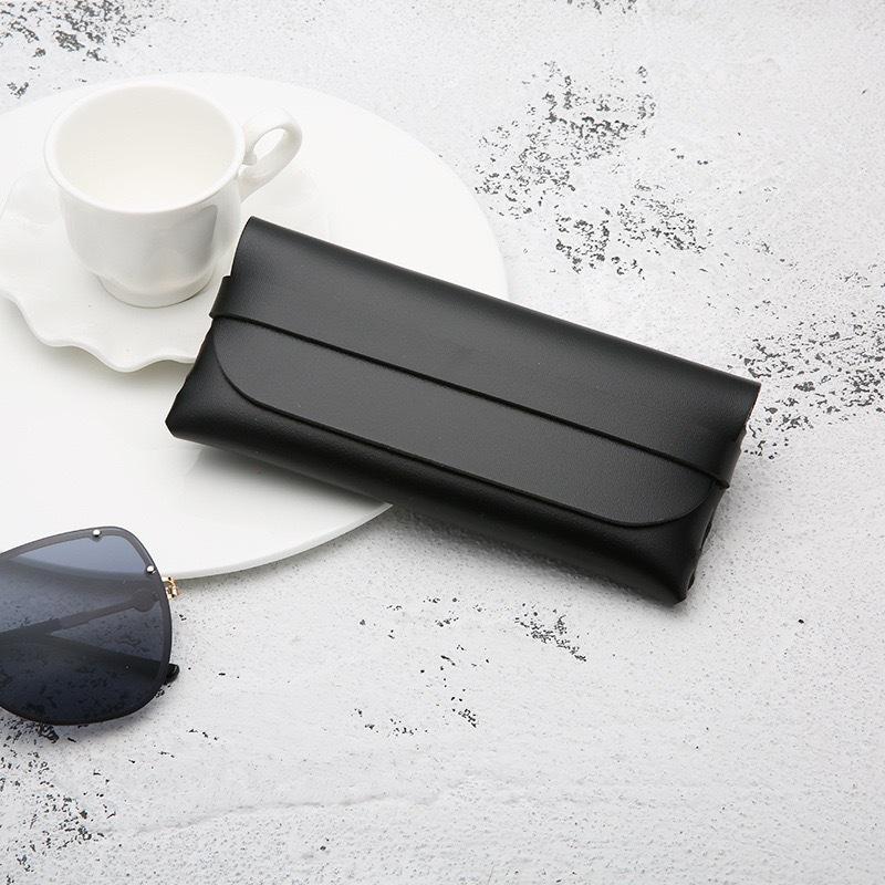 Pvc Leather Handmade Sunglasses Box, Portable Leather Soft Bag Glasses Case, Fashionable Leather Mirror Case.