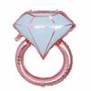 Diamond Ring Balloon Valentine's Day Proposal Balloon Wedding Room Decoration Diamond Ring Aluminum Film  Balloon