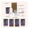 Iron Essential Oils Diffuser 100ML Aromatherapy Diffuser Cool Mist Humidifier with Waterless Auto Off Air Diffusers(Butterfly)