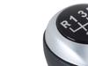 Hyundai I20 07-12 Gear Shift Knob Black & Silver, 5-Speed