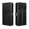 Para Doogee Note 56X/Note 56X Pro Funda tipo cartera con soporte y ranuras para tarjetas – Cubierta de cuero abatible resistente a golpes, al polvo y de uso rudo para negocios