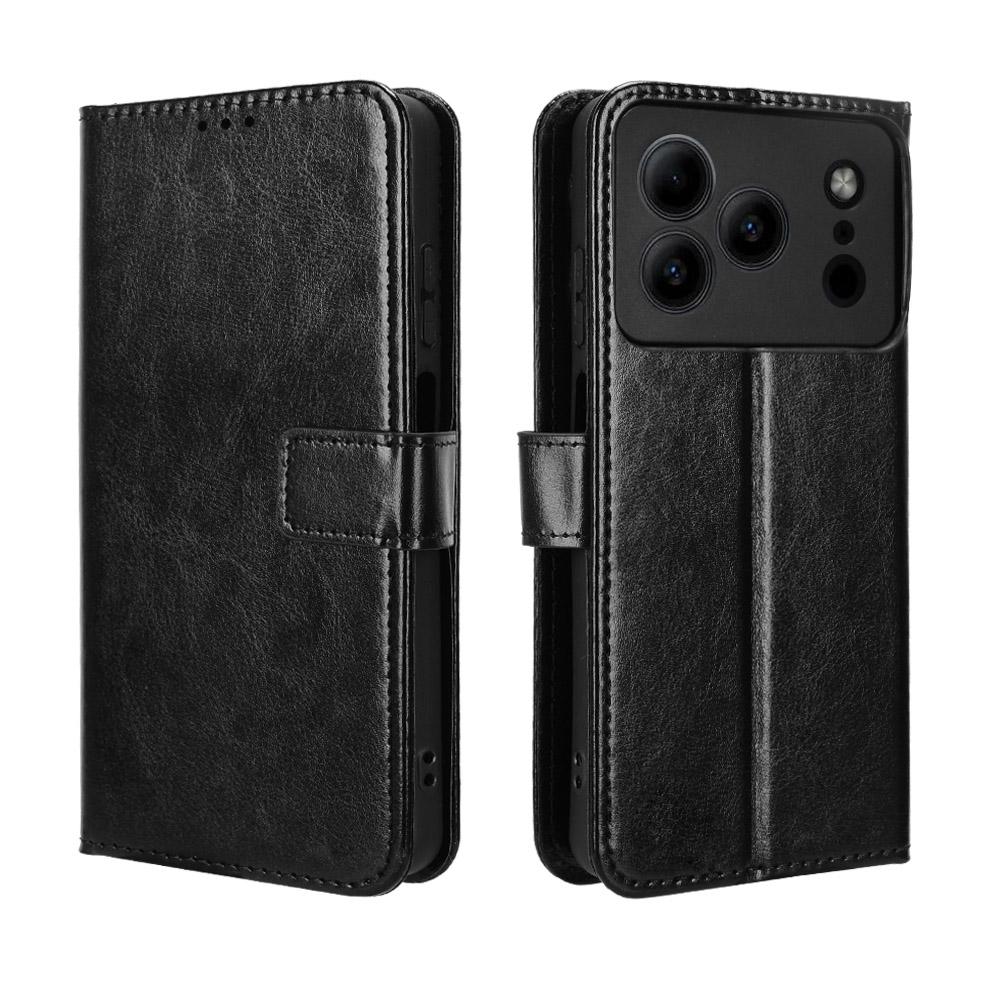 Para Doogee Note 56X/Note 56X Pro Funda tipo cartera con soporte y ranuras para tarjetas – Cubierta de cuero abatible resistente a golpes, al polvo y de uso rudo para negocios