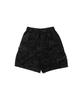 CREAM SODA LAB Camouflage Cotton Cargo Bermuda Elastic Pants Khaki