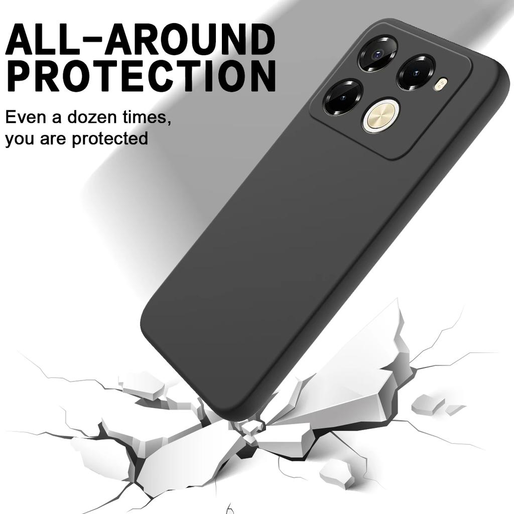 Do etui Infinix Note 40 Pro Obudowa Infinix Note 40 Pro Obudowa Fundas Silikon Płynny Miękki TPU Tylny zderzak Infinix Note 40 Pro
