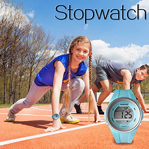 100m Water Resistant Women's Multi-Function Watch, Ideal for Swimming, Diving, and Surfing, with Alarm, Calendar, Stopwatch, Dual Time, and 12- or 24-