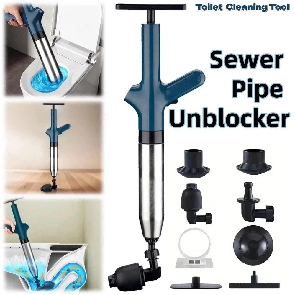 High Pressure Toilet Cleaning Tool Pneumatic Sewer Pipe Unblocker Dredge Clog Remover  Kitchen Sink
