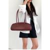 Modische Baguette-Umhängetasche - Strukturierte PU-Achseltasche Retro-Minimalistisches Design für Damen Einzigartiges Alltagsaccessoire